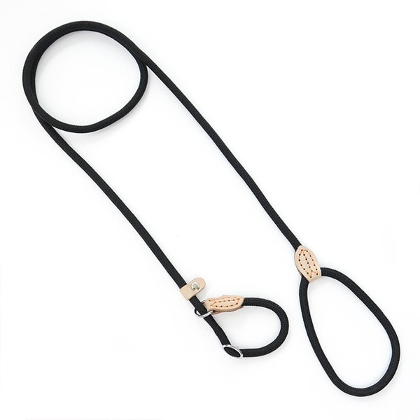 FUNAT Dog Leash, P-Chain Dog Collar Integrated Dog Chain, P-Rope