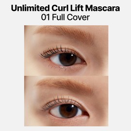 Oddtype Unlimited Curl Lift Mascara Skinny c-shaped applicator, Long-lasting, Water & sweat-proofl 4ml - Full Cover