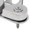 Stainless Steel Cam Cleat with Leading Ring, 3-15mm Rope Capacity,