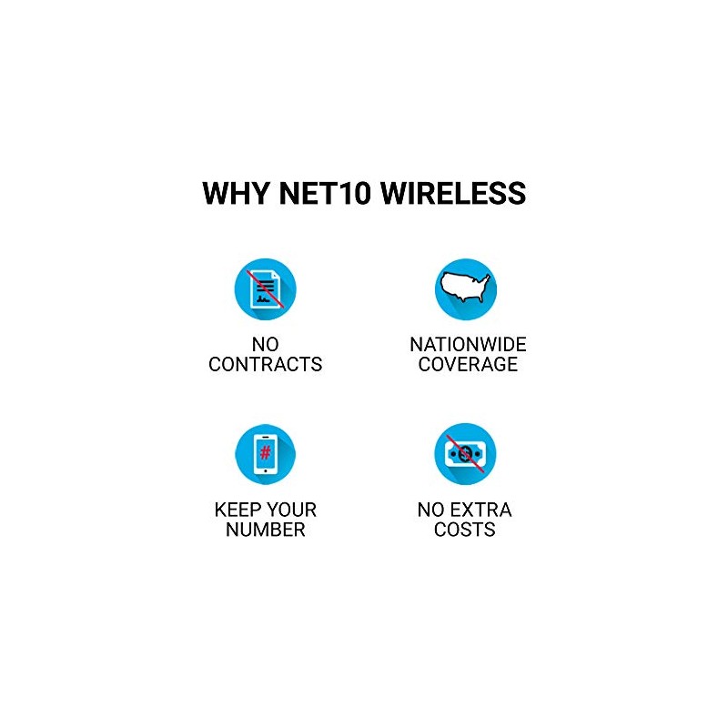 Net10 $40 Unlimited Talk,Text & Data(10GB High–Speed) Plan [Physical Delivery]