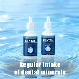 Advanced Enamel Repair Liquid to Support Cavity Repair & Remineralization, Strengthens Teeth and Helps Shield Against Early Cavities, Transparent Daily Dental Care Solution. (02)