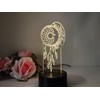 Optechvisual Dream Catcher with Moon as Night Light Sleeping Light