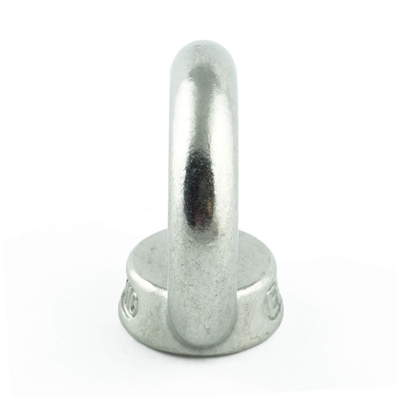 Eisenwaren2000 M8 eyelet nut (10 pieces) - ring nut similar