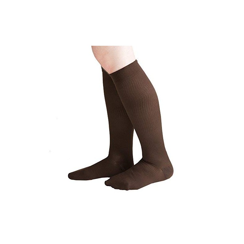Actifi 20-30 mmHg Knee High Compression Dress Socks for Men,