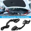 XUKEY 2pcs Hood Hinge Set for Ford Focus 2012-2018,Ford Escape