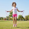 Cuerda para Saltar, Ajustable, Libre, Segmentada, con Cuentas Suaves, Cuerda