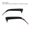Bumper Air Intake Spoiler Akozon Rear Bumper Air Intake Spoiler