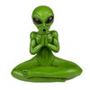 MIK Funshopping Alien Ashtray, Smoking Ashtray (Alien in Yoga Pose)