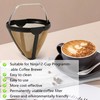 Replacement for CE250 CE251 Coffee Permanent Gold Tone Filter, Compatible