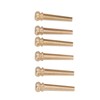 6PCS Guitar Bridge Pin Copper Acoustic Guitar Bridge Pins Peg