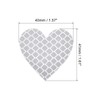 PATIKIL Reflective Stickers Waterproof High Visibility Night Caution Warning Heart