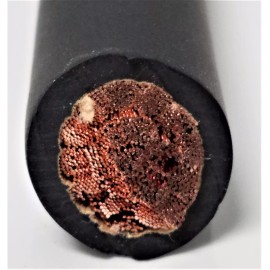 AC/DC WIRE AND SUPPLY 2/0 WELDING BATTERY CABLE (SAE J1127) BLACK 600V USA EPDM JACKET (BUY PER FOOT)