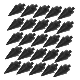 Ciieeo 48pcs Motorcycle Tire Repair Insert Plugs Kit Durable Puncture Repair Tools for Motorcycles and Electric Vehicles Lightweight and Portable Design with Black Spiky Head