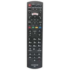 Allimity New N2QAYB001008 Replacement Remote Control fit for Panasonic Viera LED TV TH-40CS610A TH-40CS610Z TH-40CS650A TH-40CS650Z TH-40DS610U TH-40DX600U TH-40DX605U TH-49DX600U TH-50CS610A