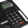 RadioShack Teléfono Alámbrico con Alarma Casa | Color Negro