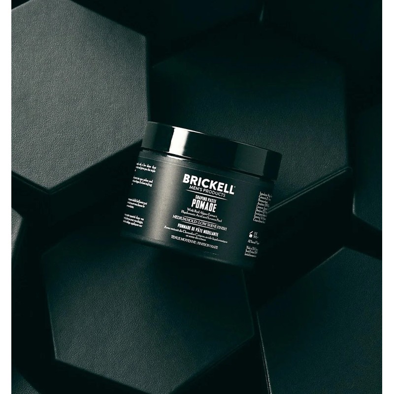 Brickell Shaping Paste Pomade for Men 59ml