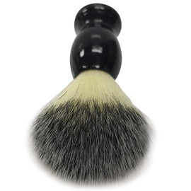 The Henna Guys Shaving Brush- Black Wooden Handle- Made for the Best Shave. For Safety Razor, Double Edge Razor, Straight Razor or Any Shaving Razor, Best Shaving Brush for Men with Sensitive Skin