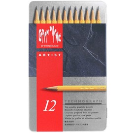Caran D'ache - Technograph Graphite Drafting Pencil Set 12 (777.312)