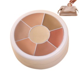 Color Corrector Palette,Foundation Palette Concealer Set | Makeup Concealer Highlighter, Cream Face Palette, Color Correcting Concealer for Highlighting & Contouring
