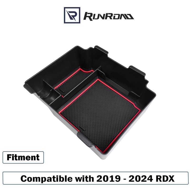 RUNROAD Center Console Upgraded Organizer Compatible with Acura RDX 2019
