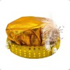 Sombrero Aladdin Turbante Dorado Perlas Cosplay Disfraz Acce Dorado