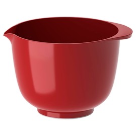 Rosti Margrethe Mixing Bowl, 1.5 Litres, Shatterproof Bowl, Baking Bowl, Yeast Dough Bowl with Good Handle, Recyclable Plastic Dough Bowl, Red