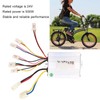 Electric Bike Brush Controller 24V 500W Multi Protection Aluminum Motor