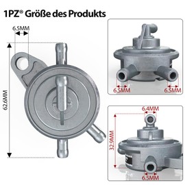 1PZ Fuel Tap 4 Ports for Pegasus Corona SKY R50X TGB