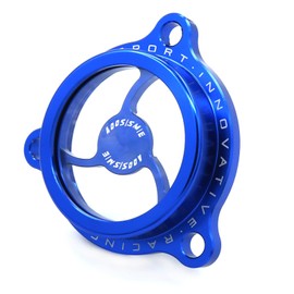 Crazy Sport Filtro de aceite para motor Suzuki DRZ 400 400E 400S 400SM DRZ400E DRZ400S DRZ400S DRZ400S DRZ400SM 2000-2020 Accesorios Moto Moto Dirt Bike CNC 2019 2018 2017 2016 2015 (Azul)