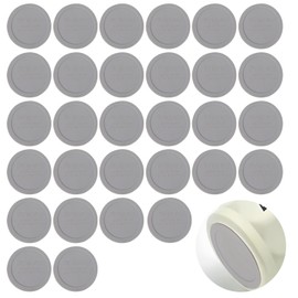 Sekonow 30Pcs Rubber Bottoms for Sublimation Tumblers, Non Slip Silicone Bottom Protector Bumpers with Adhesive for Skinny Tumblers Thermal Bottle 12oz/15oz/20oz/30oz, 2.2in