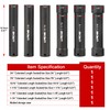 LLNDEI 1/2 Inch Drive Extended Length Impact Socket Set， 6PCS