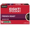 Eight O'Clock Coffee French Roast, Single-Serve Coffee K-Cup Pods, Dark