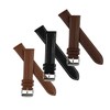 OcioDual Leather Watch Straps Quick Release Compatible with 18mm 20mm