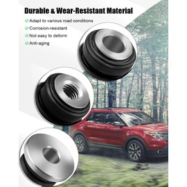 4pcs Steering Rack Bushings Kit Fits for Ford Explorer 2011-2015 Flex 2010-2012 Taurus 2010-2012 Lincoln MKS MKT 2010-2012