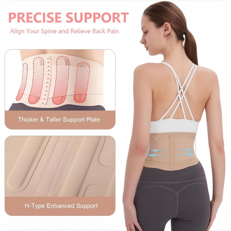 RANDY SUN Friendly Comfort Lower Back Brace for Female Workers