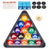JAPER BEES Regulation Billiard Ball Set with Triangle