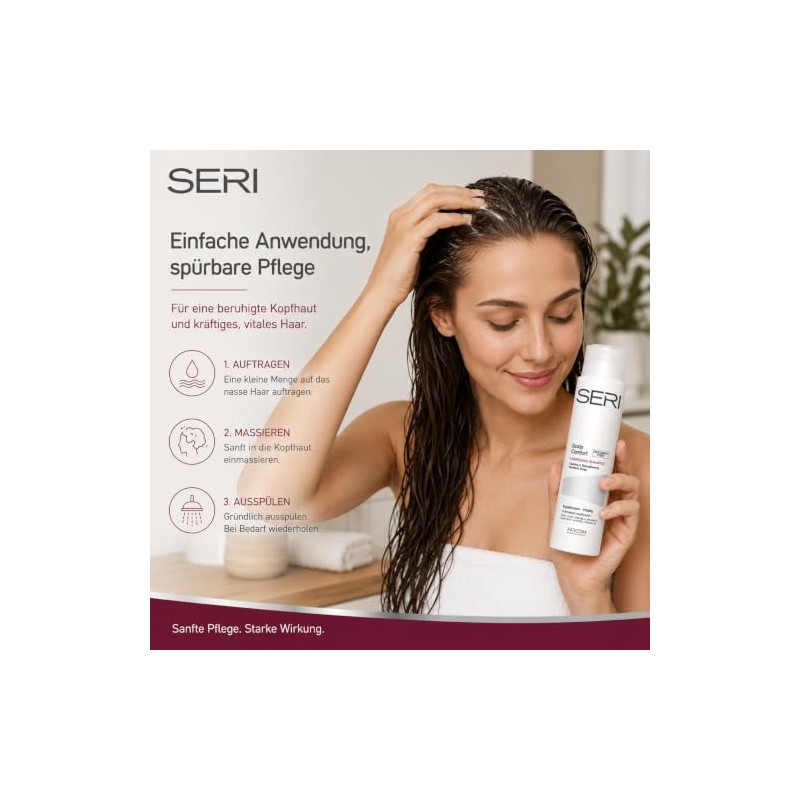 Farcom SERI Scalp Comfort Shampoo suitable for hair loss cases
