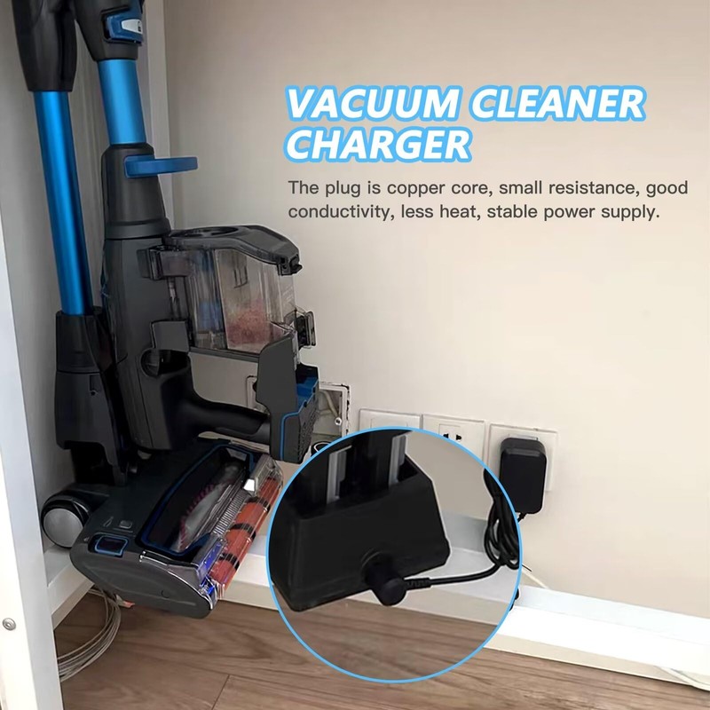JRSHOME Vacuum Charger for Shark Vacuum with XBCHGX140 21.6V 1900mAh
