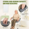 Gwremzlox，Shower Seat Cushion, Soft Chair Pad for Elderly Bathing，Easy to