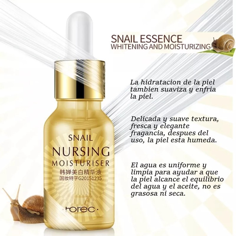 Universo en Linea Set Colágeno Baba Caracol Roll On Serum