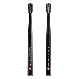 CURAPROX Ultra Soft Cepillos de Dientes Duo Pack Negro/Blanco
