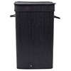 BIRDROCK HOME Square Laundry Hamper with Lid and Cloth Liner,