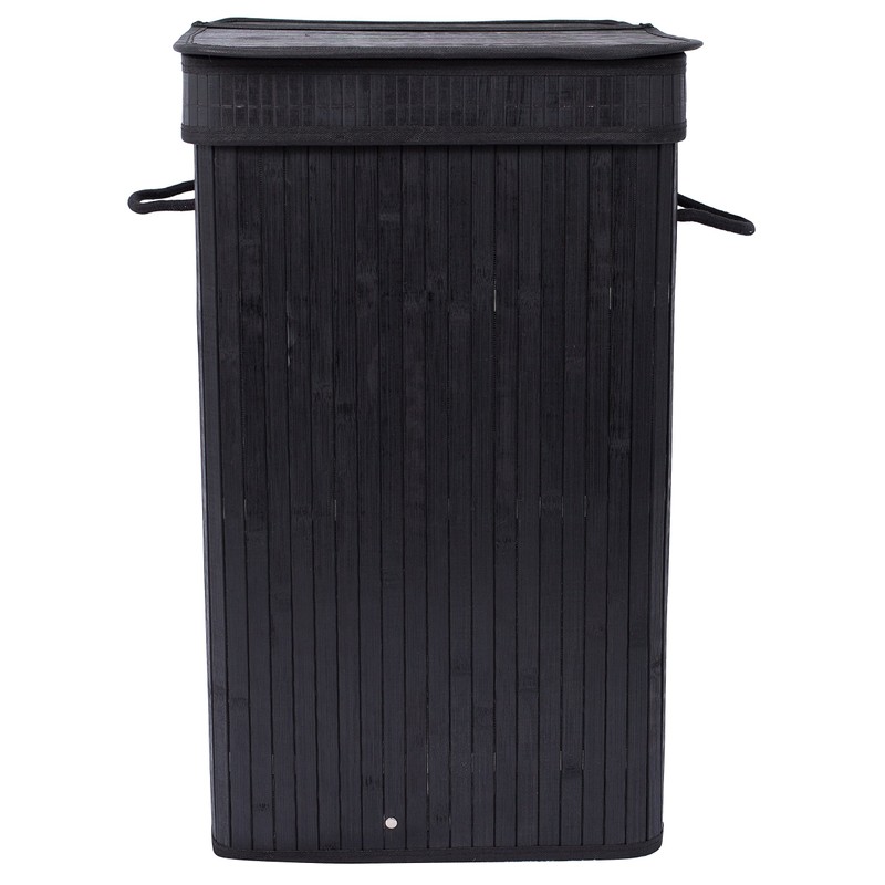BIRDROCK HOME Square Laundry Hamper with Lid and Cloth Liner,