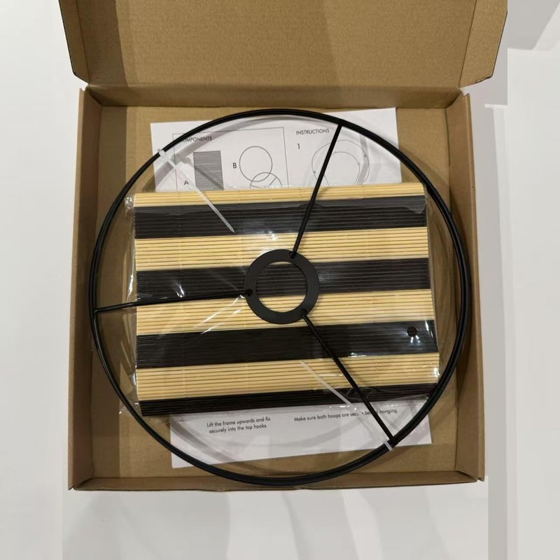 Modern bamboo lamp shade for table lamps and floor lamps
