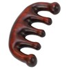 Wood Scalp Meridian Comb Stress Relief Prevent Static Wide Tooth