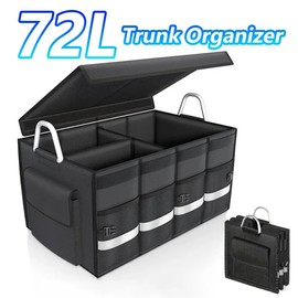OrganiMax Car Trunk Organizer Collapsible Waterproof