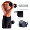 Bluelander Par Mancuernas Hexagonales Caucho 25lb 11.33 Kg Gym Crossfit