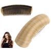 Gold Hair Bun Styling Pad, Invisible Fluffy False Clip, Thickening