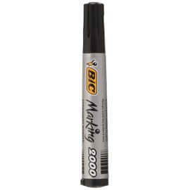 BIC Marking 2000 ECOlutions Permanent Bullet Tip Markers - Black, (Pack of 1)