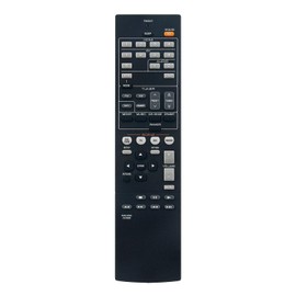 New RAV463 ZA11350 Replacement Remote Control Compatible with Yamaha Home Theater Stereo System AV Receiver RX-V373 RX-V375 HTR-3066 YHT-399U YHT-497 YHT-497BL RAV463-ZA11350